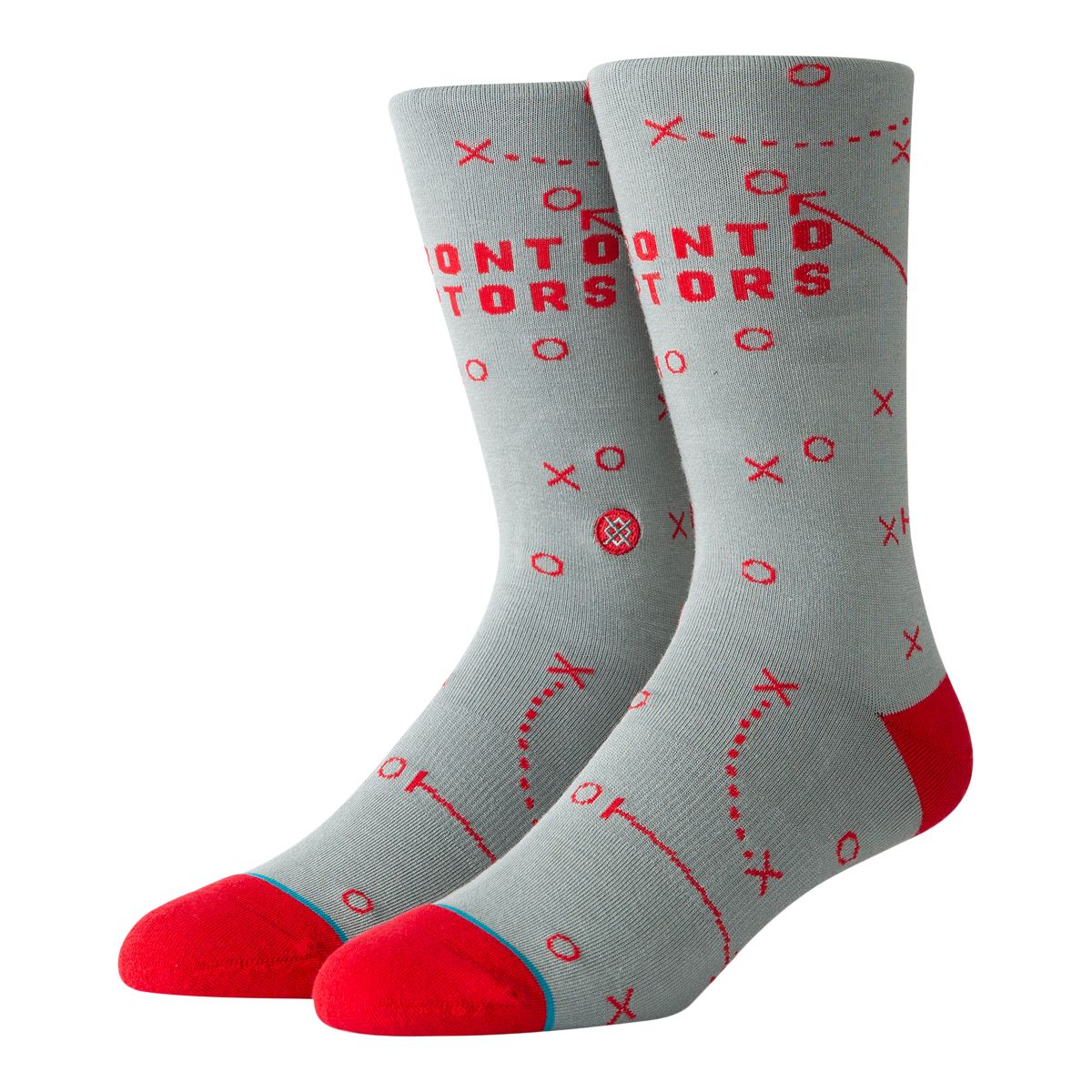 Toronto Raptors Stance Playbook Socks