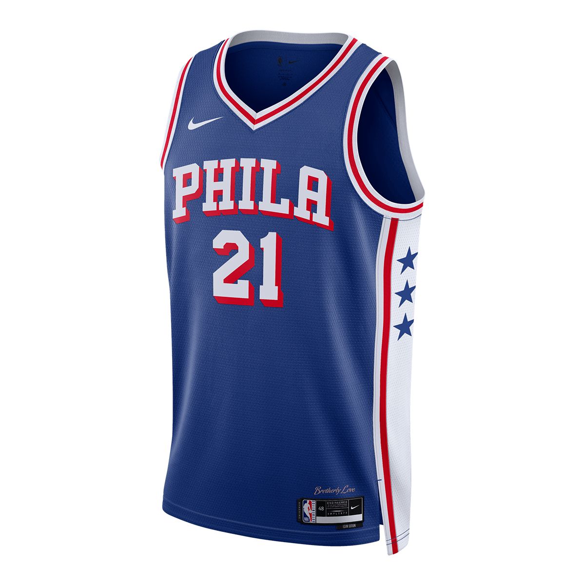 Philadelphia 76ers Nike Icon Swingman Jersey