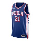 Philadelphia 76ers Nike Icon Swingman Jersey Front_Three_Fourths_Angled_Left