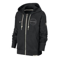 Toronto Raptors Nike Standard Issue Full Zip Hoodie Front_Three_Fourths_Angled_Left
