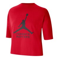 Toronto Raptors Nike Women's Essential Boxy T Shirt Front_Angled_Left