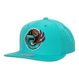 Memphis Grizzlies Mitchell & Ness Hardwood Classics Team Ground 2.0 Snapback Cap Front_Three_Fourths_Angled_Left