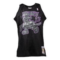 Toronto Raptors Mitchell & Ness Hardwood Classics Dynamic Swingman Jersey Front_Flat