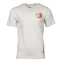 Toronto Raptors Mitchell & Ness Hardwood Classics Tough Love T Shirt Front_Flat