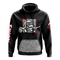 Toronto Raptors Mitchell & Ness Hardwood Classics Tough Skin Hoodie Front_Flat