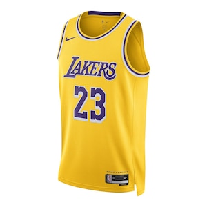 Los Angeles Lakers Nike LeBron James Icon Swingman Jersey