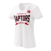 Toronto Raptors G-III Women's Dream Team T Shirt Front_Three_Fourths_Angled_Left