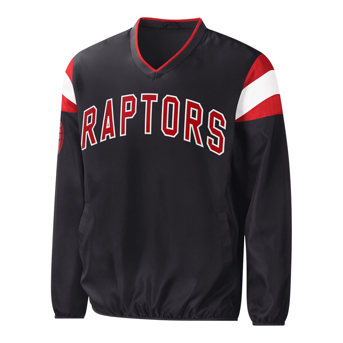 Image of Toronto Raptors G-Iii Clutch Hitter Vneck Jacket