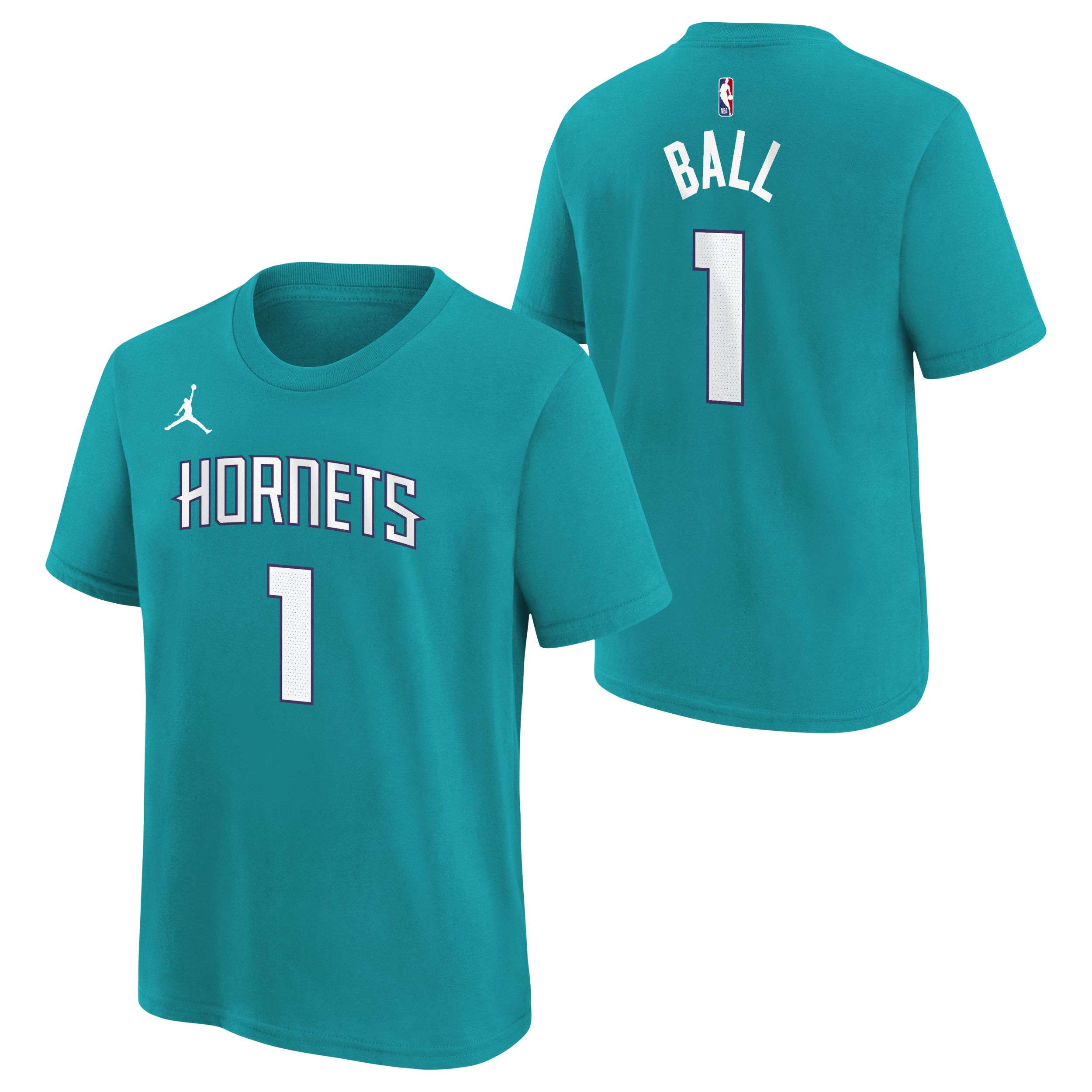Charlotte Hornets Nike Youth LaMelo Ball Player T Shirt
