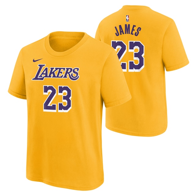 Los Angeles Lakers Nike Youth LeBron James 23 Player T Shirt