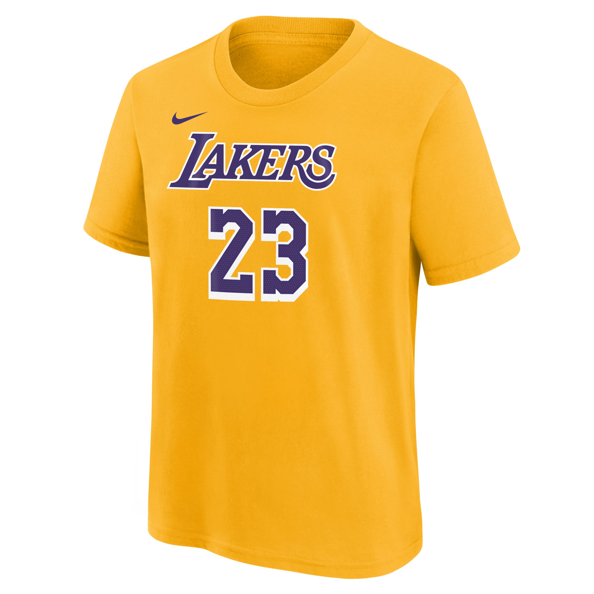 Los Angeles Lakers Nike Youth LeBron James 23 Player T Shirt