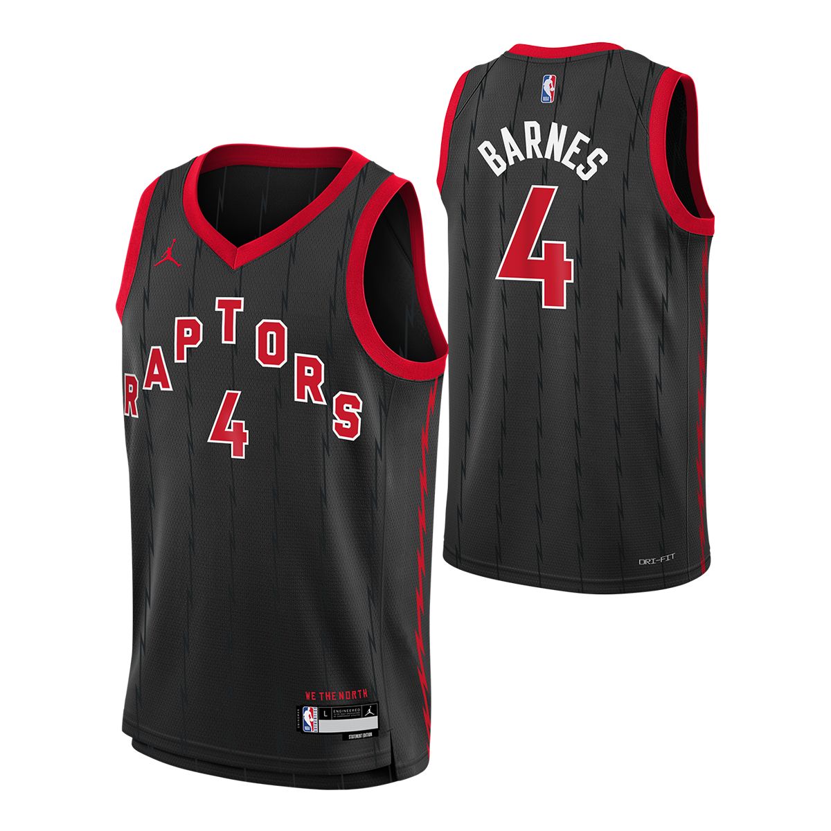 Toronto Raptors Nike Youth Scottie Barnes Statement Jersey