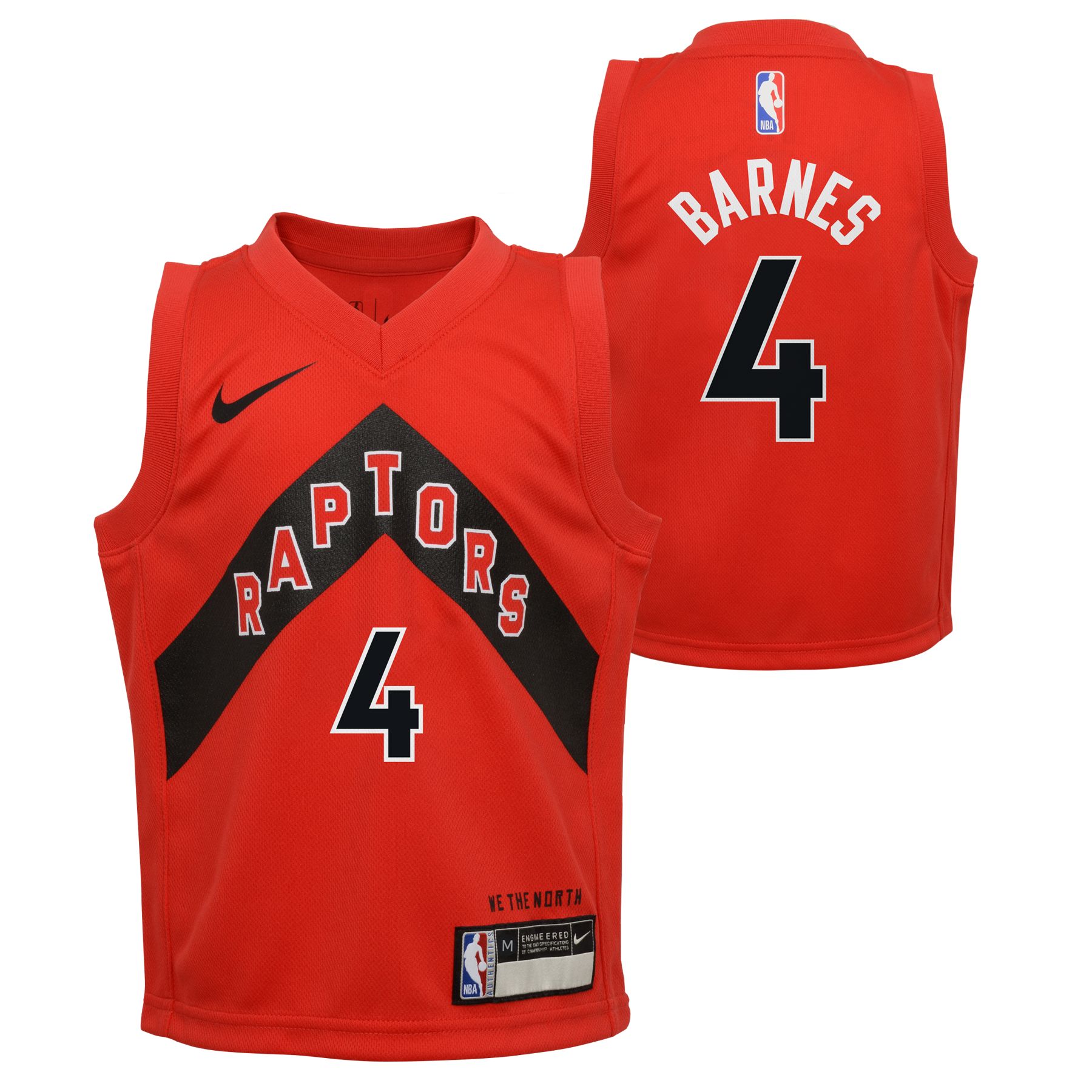 Toronto Raptors Nike Kids' Scottie Barnes Icon Jersey