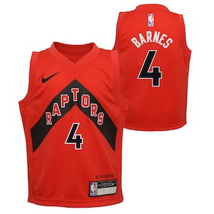 Toronto Raptors Nike Kids' Scottie Barnes Icon Jersey