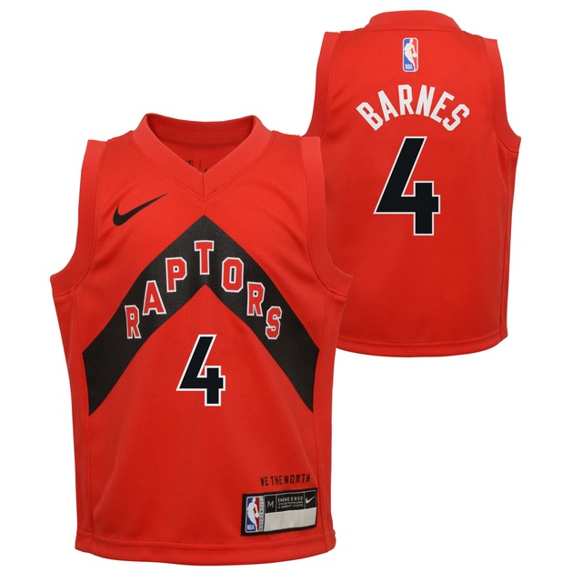 Toronto Raptors Nike Kids' Scottie Barnes Icon Jersey