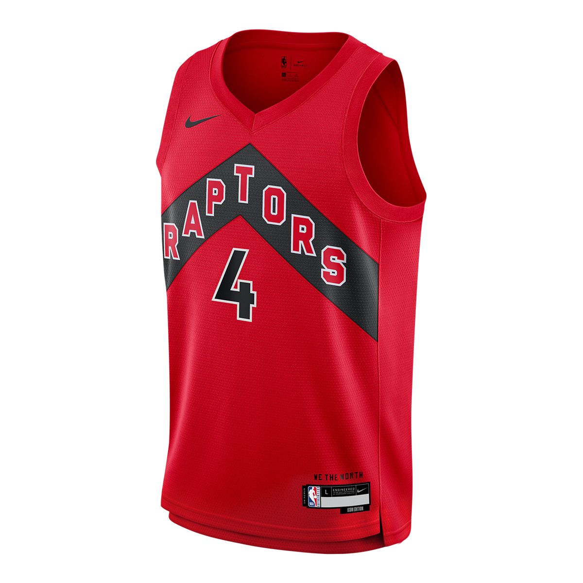 Toronto Raptors Nike Youth Scottie Barnes Icon Swingman Jersey