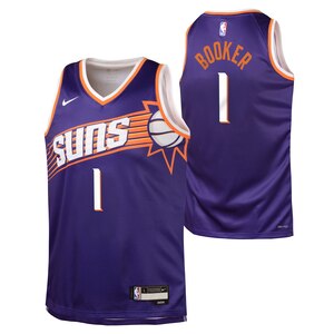 Youth Phoenix Suns Nike Devin Booker Icon Swingman Jersey