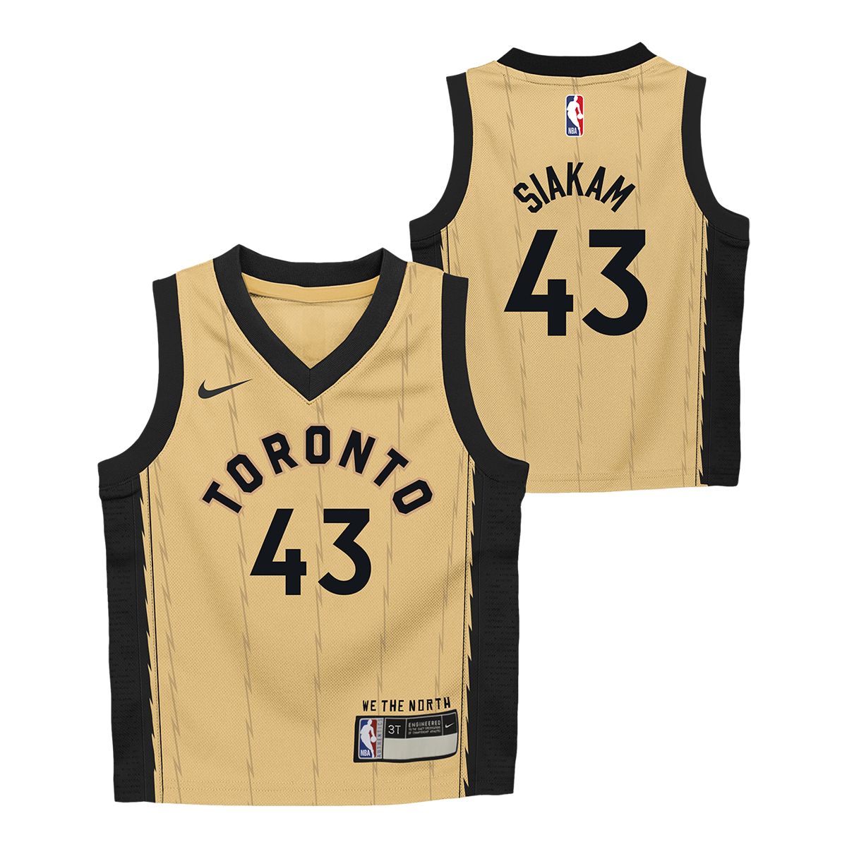Child Toronto Raptors Nike Scottie Barnes City Edition Replica Jersey