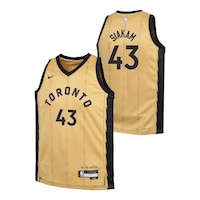 Youth Toronto Raptors Nike Pascal Siakam City Edition Swingman Jersey Composite_or_Mixed