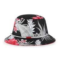 Toronto Raptors 47 Brand Dark Tropic Bucket Hat Front_Elevated