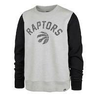 Toronto Raptors 47 Brand Fells Boulevard Fleece Sweatshirt Front_Angled_Left