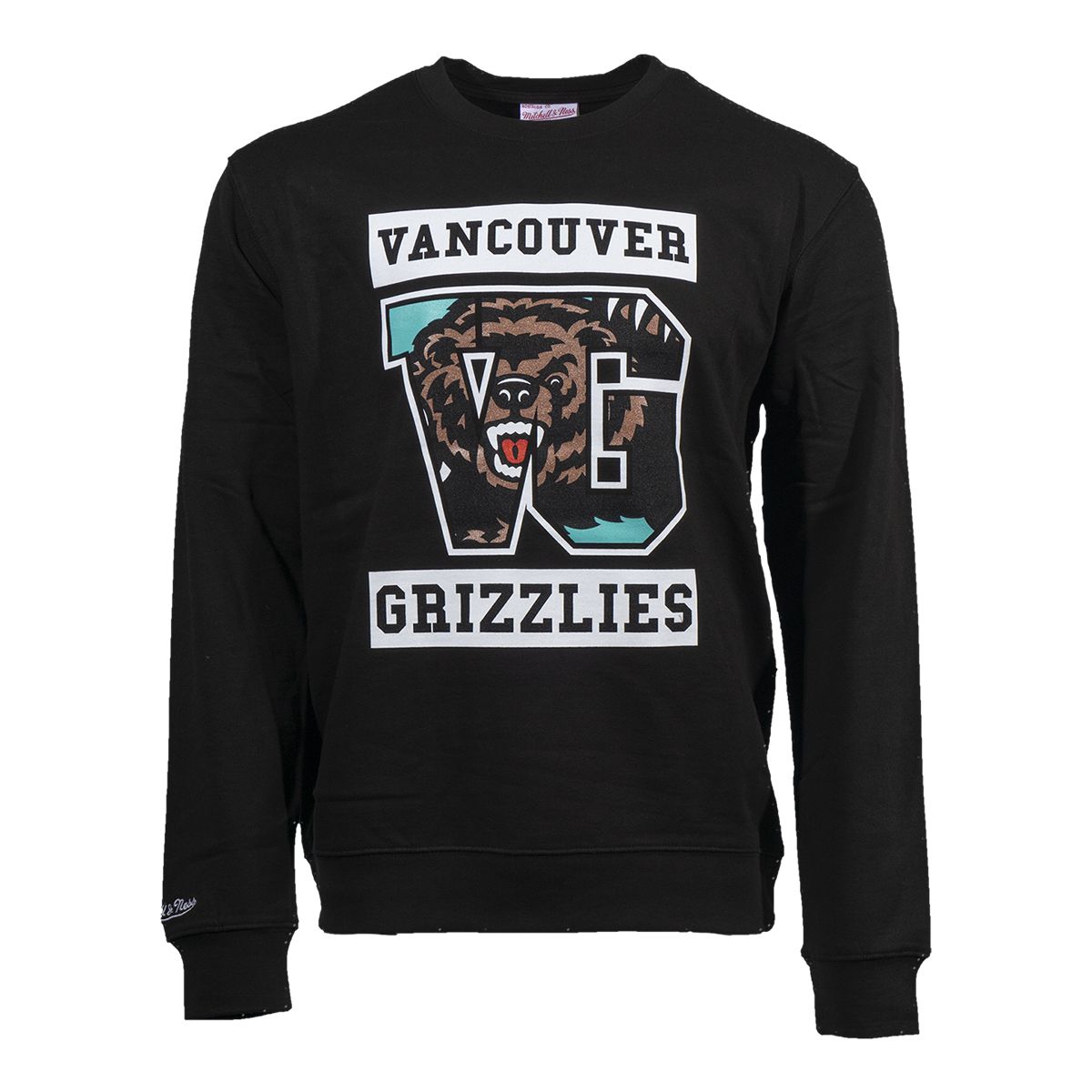 Vancouver Grizzlies Mitchell & Ness HWC Mascot Claw Fleece Sweatshirt