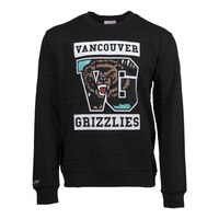 Vancouver Grizzlies Mitchell & Ness HWC Mascot Claw Fleece Sweatshirt Front_Flat