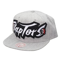 Toronto Raptors Mitchell & Ness HWC Mascot Claw Snapback Cap Front_Angled_Left