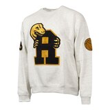 Toronto Raptors Mitchell & Ness HWC Varsity Oversized Crewneck Top Front_Angled_Left
