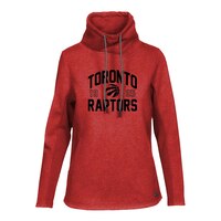 Toronto Raptors Levelwear Women's Loop Funnel Top Front_Flat