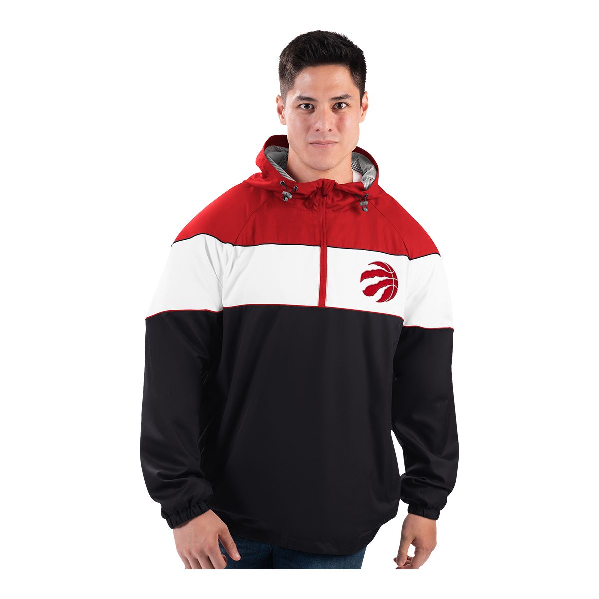 Toronto Raptors G-III Center Line Hooded Jacket