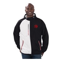 Toronto Raptors G-III Slugger Low Full Zip Hooded Jacket Front_Flat