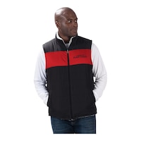 Toronto Raptors G-III Highside Reversible Vest Jacket Front_Flat
