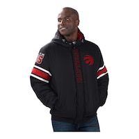 Toronto Raptors G-III Tight End Parka Jacket Front_Angled_Right