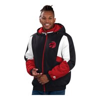 Toronto Raptors Starter Full Back Polyfill Jacket Front_Angled_Left