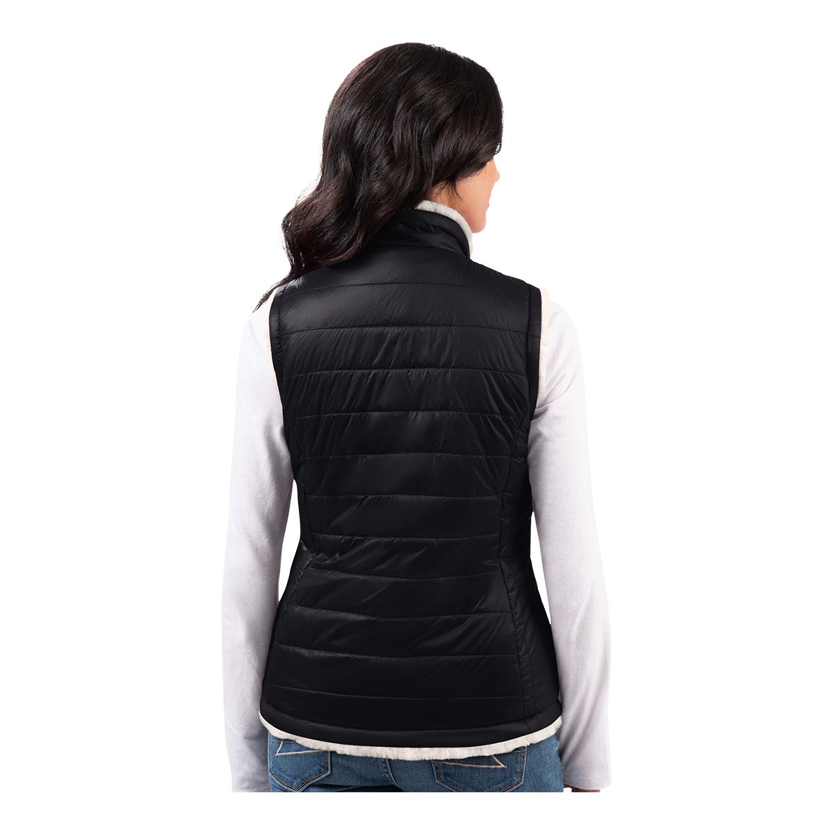 Toronto Raptors G-III Women's Tailgate Reversible Vest Jacket