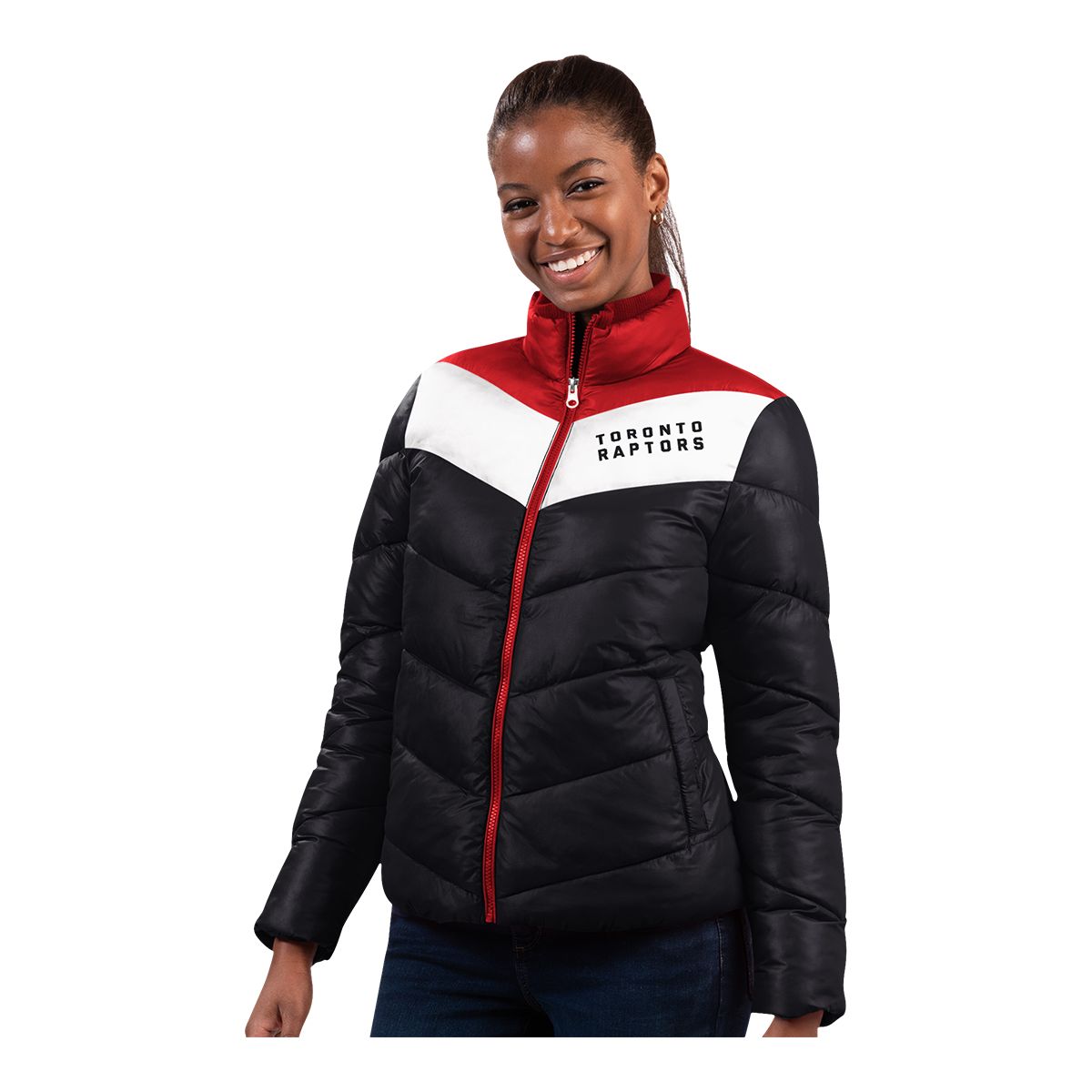 Toronto Raptors G-III Women's New Star Quilted Jacket