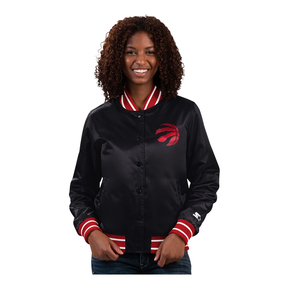 Toronto Raptors Starter Women's Full Count Varsity Jacket