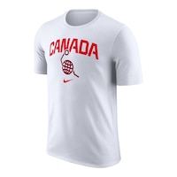 Canada Nike Basketball Team T Shirt Front_Three_Fourths_Angled_Left
