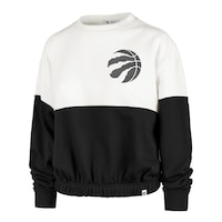 Toronto Raptors 47 Brand Women's Take Two Bonita Sweatshirt Front_Three_Fourths_Angled_Left