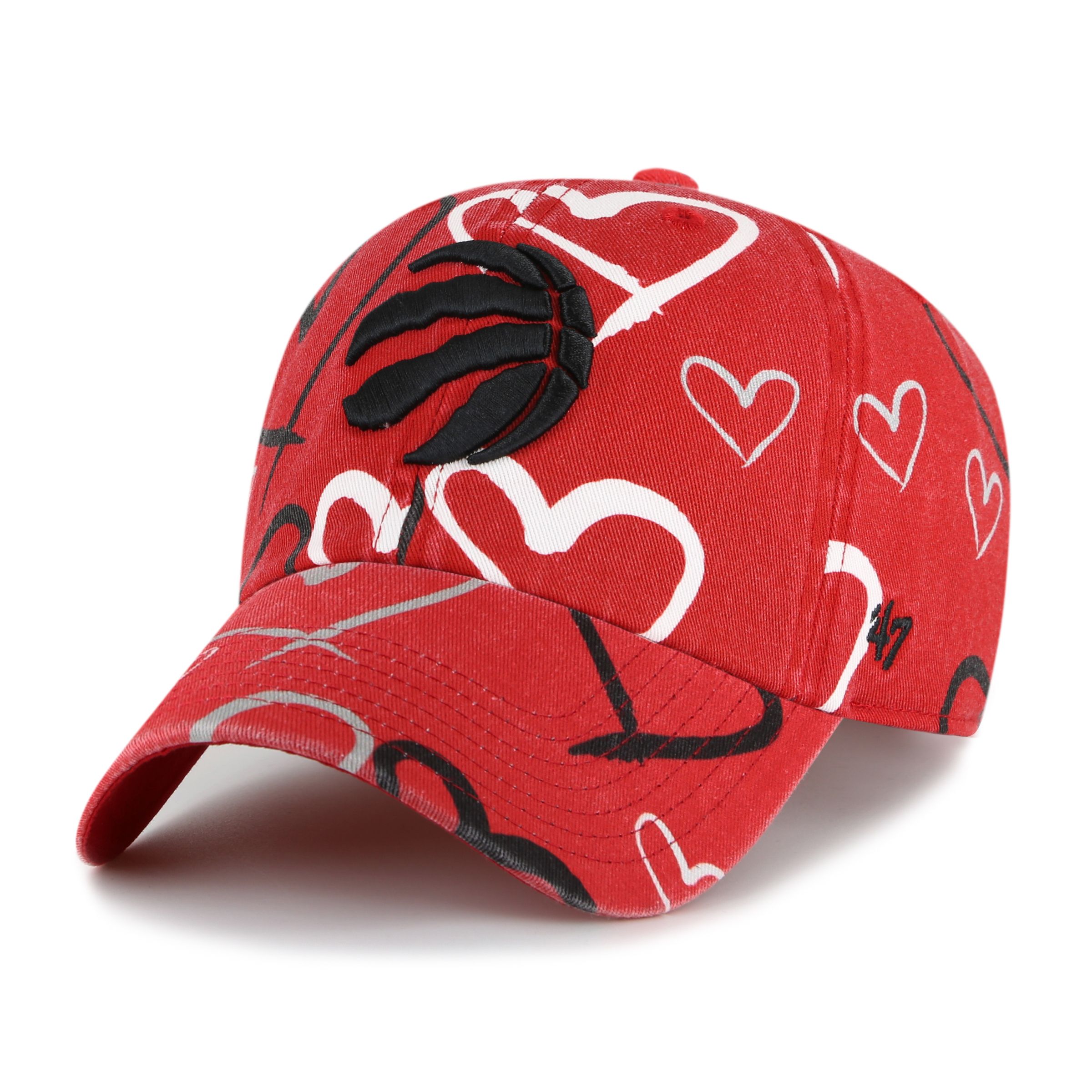 Toronto Raptors 47 Brand Girls' Adore Cleanup Cap