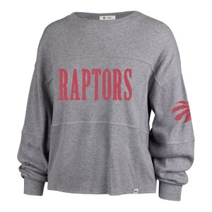Toronto Raptors 47 Brand Women's Jada Long Sleeve T Shirt