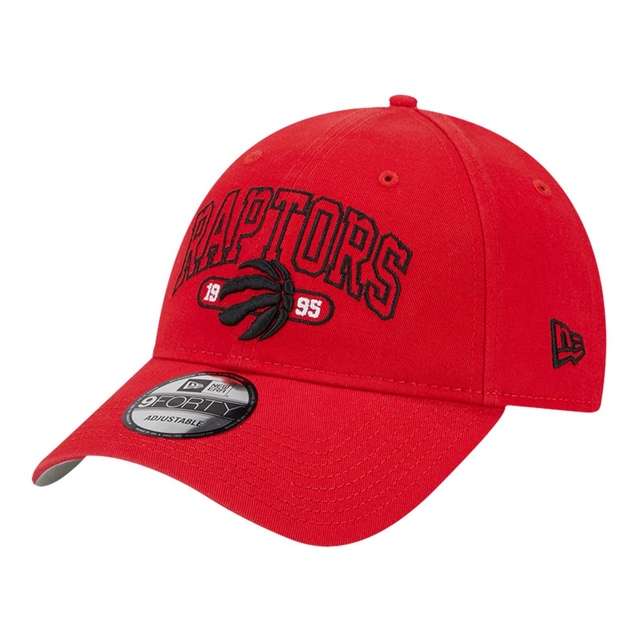 Toronto Raptors New Era Outline 9FORTY Cap Front_Angled_Left