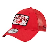 Toronto Raptors New Era Plate 9FORTY Cap Front_Angled_Left