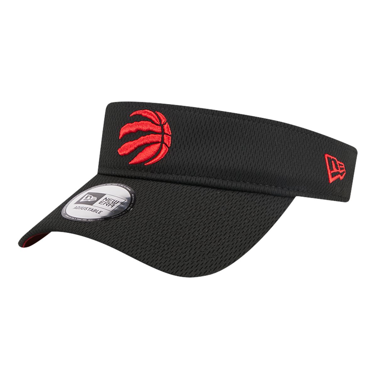 Image of Toronto Raptors New Era Basic Visor Hat