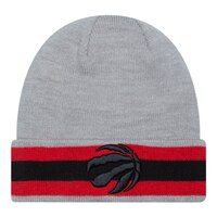 Toronto Raptors New Era Banded Knit Hat Front_Flat