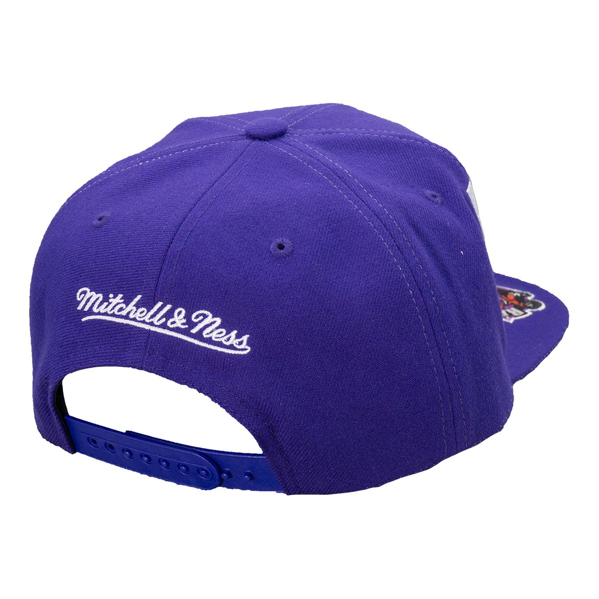Toronto Raptors Mitchell & Ness Big Text Snapback Cap