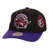 Toronto Raptors Mitchell & Ness Overbite Pro Snapback Cap Front_Angled_Left