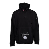 Toronto Raptors Mitchell & Ness Micro Pattern Hoodie Front_Flat