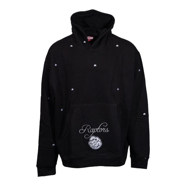 Toronto Raptors Mitchell & Ness Micro Pattern Hoodie